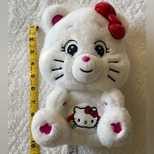 Care Bears-Hello Kitty Cheer Bear Plush Toy